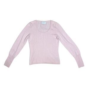 Eric Bompard Pale Pink Cashmere Sweater